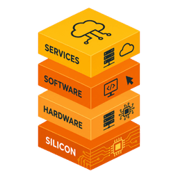 DiligenceStack layered infrastructure logo